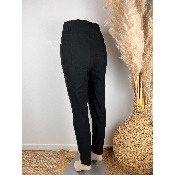 Pantalon Jegging noir coton du 42 au 52
