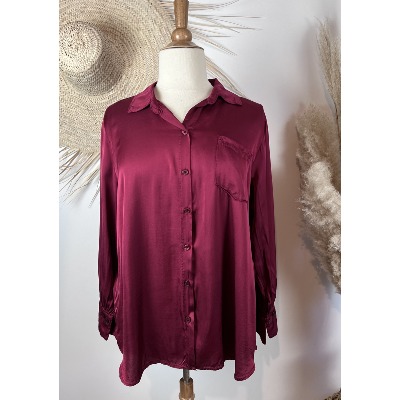 Chemise Coast Femme Soie Crème - Taille 14, Manches Courtes - Occasion Très Bon état