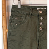Pantalon jean kaki froissé boutons Karostar du 38 au 48