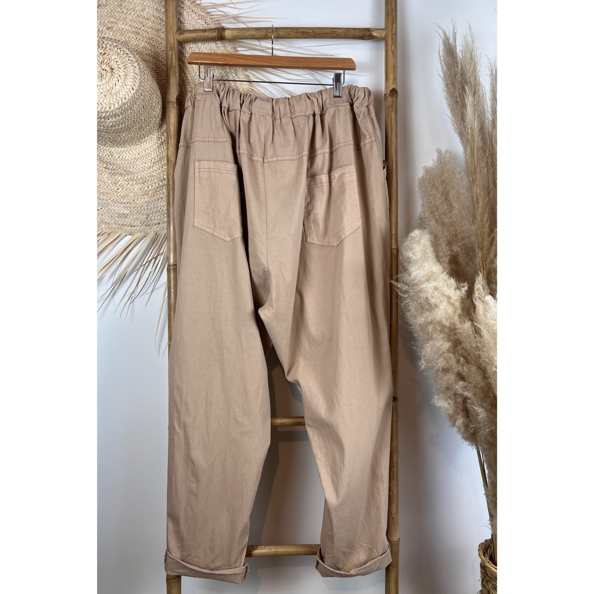 Pantalon femme stretch grande taille 58 à 62/64