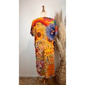 Robe lurex soleil grande taille