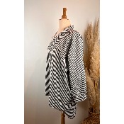 Chemise rayée COPINE grande taille