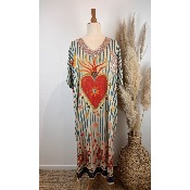 Robe longue lurex Frida Love grande taille
