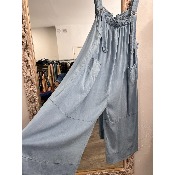 Salopette en tencel grande taille