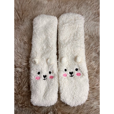 Chaussons chaussettes ours polaire
