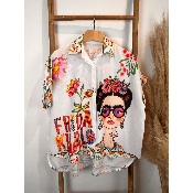 Chemise Frida Kahlo Grande Taille 