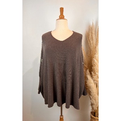 Pull étoiles bras grande taille