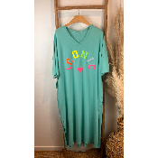 Robe longue coton ICONIC grande taille