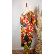 Robe lurex toucan grande taille