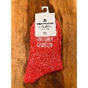 Chaussettes paillet�es "drama queen" 36 - 42