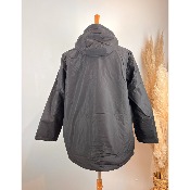 Parka Fourrée noire courte grande taille 50 - 56