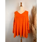 Pull étoiles bras grande taille