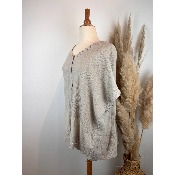 Tunique en gaze de coton & broderie anglaise
