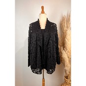 Gilet en dentelle grande taille