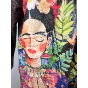 Manteau à capuche laine Frida Grande Taille