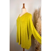 Pull uni oversize grande taille 58 / 60