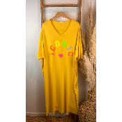 Robe longue coton ICONIC grande taille