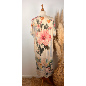 Robe longue lurex "la dolce vita" grande taille