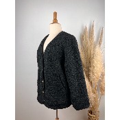 Veste imitation mouton grande taille