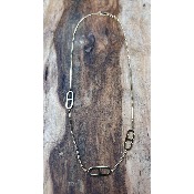 Collier 3 maillons acier inoxydable