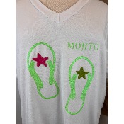 T-shirt coton mojito grande taille 
