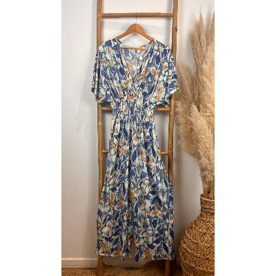 Combinaison magique bleu jean grande taille