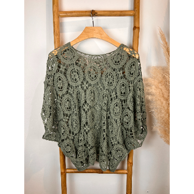 Tunique 2 en 1 crochet coton