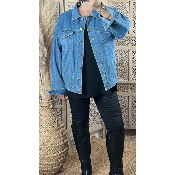 Veste en jean bleue - 46 48