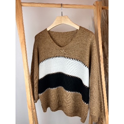 Pull 3 Couleurs