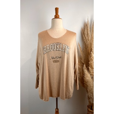 Pull léger "brooklyn" grande taille