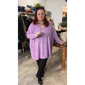 Pull toile oversize bohme grande taille 58 / 60