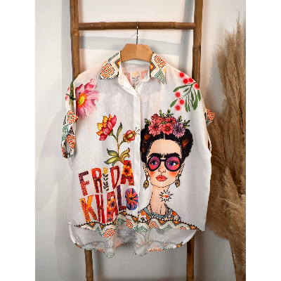 Chemise Frida Kahlo Grande Taille 