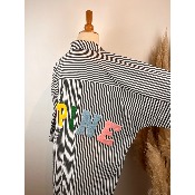 Chemise rayée COPINE grande taille