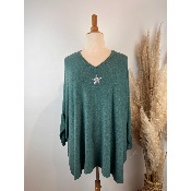 Pull �toile oversize boh�me grande taille 58 / 60