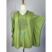 Pull droit mailles fines attrape rêves grande taille 