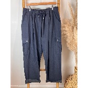 Pantalon pantajogg stretch cargo grande taille 52 - 56