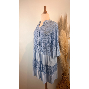 Robe bohème dentelle crochet grande taille