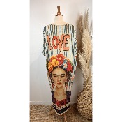 Robe longue lurex Frida Love grande taille