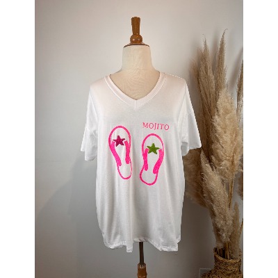 T-shirt coton mojito grande taille 