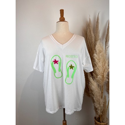 T-shirt coton mojito grande taille 