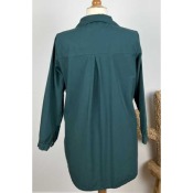 Chemise coton verte - 46 48