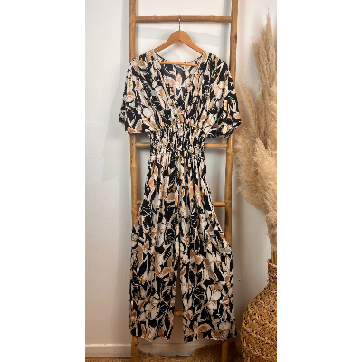 Combinaison magique beige fond noir grande taille