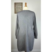 Robe en mailles - gris