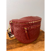 Sac banane cuir grainé moyen modèle