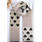 Echarpe Cœurs