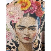 Poncho Veste en suédine Frida grande taille