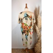 Robe lurex attrape-rêves grande taille