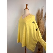 Pull étoiles bras grande taille