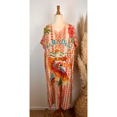 Robe longue lurex paradise ara grande taille