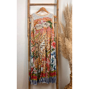 Robe lurex plissée Frida